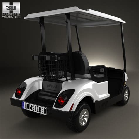 Yamaha golf car 3D model - TurboSquid 1234996