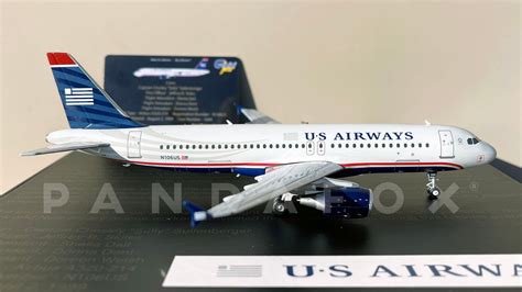 US Airways Airbus A320 N106US Flight 1549 GeminiJets G2USA183 Scale 1: – PandaFox Toys