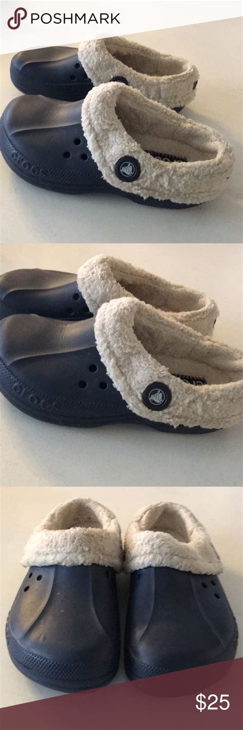 Crocs Fur lined Women’s Size 8 Men’s 6 EUC | Women shoes, Size 8 women, Women