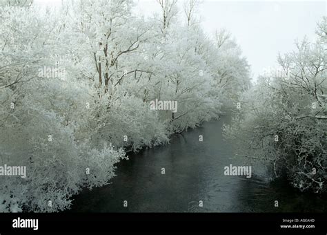 Bavaria : landscape - snow Stock Photo - Alamy