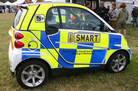 Surrey Police - Smart car (Side) | 29-8-2011 (Wings & Wheels… | Flickr