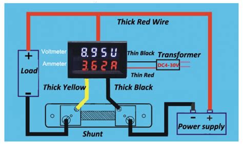 Dc Ammeter Shunt Wiring Diagram