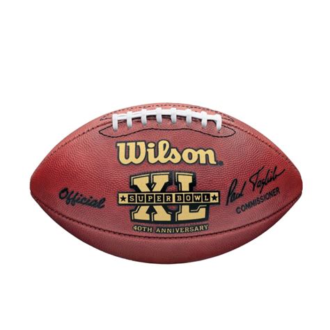 Wilson / Super Bowl XL Game Football - Pittsburgh Steelers