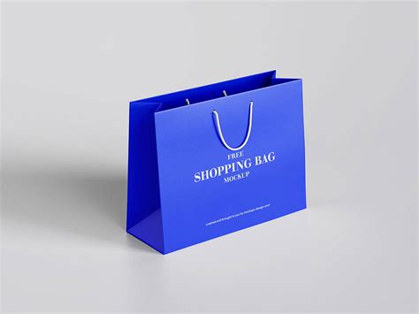 Free Paper Shopping Bags Mockup | Mockuptree