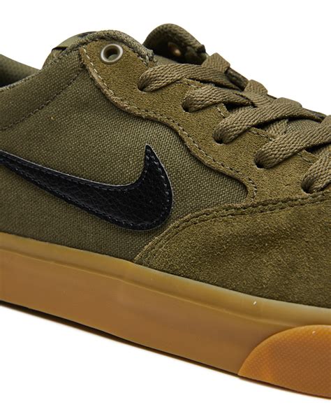 Nike Sb Chron Solarsoft Shoe - Medium Olive | SurfStitch