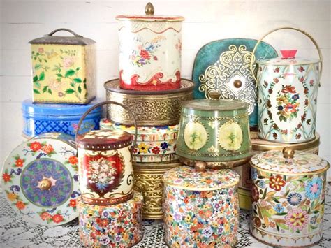 Vintage Feature - The Charm of Vintage Tins - Southern Vintage Table