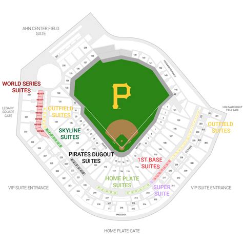 Pnc Park Seating Chart Club Level | Cabinets Matttroy