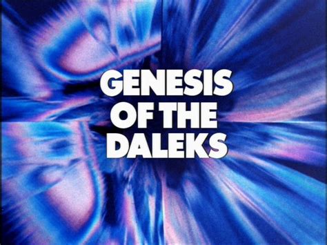 Genesis of the Daleks | Doctor Who Collectors Wiki | Fandom