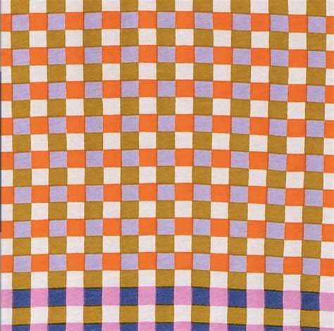 Orange and Purple Checkerboard Pattern