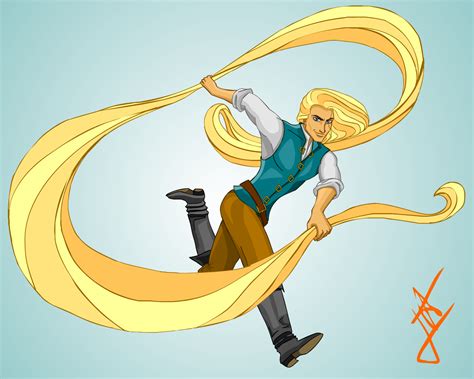 Rapunzel - male edition by MaksLange on Newgrounds