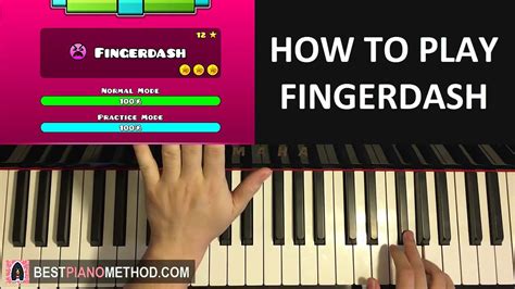 HOW TO PLAY - Geometry Dash 2.1 - FINGERDASH (Piano Tutorial Lesson ...