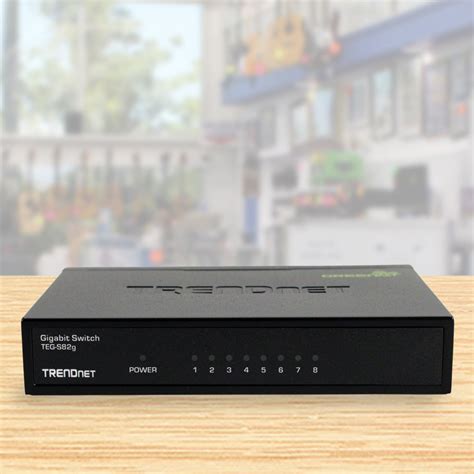 8-Port Gigabit Switch | PawnMaster Integrated Hardware