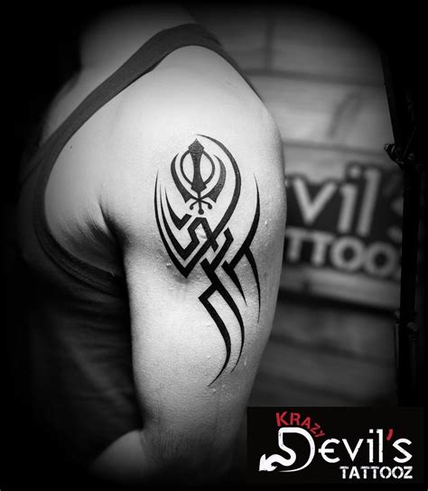 Details more than 109 khanda tattoo designs best - vova.edu.vn