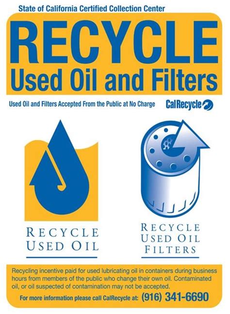 Used Motor Oil and Filter Recycling Locations - San Mateo County Health