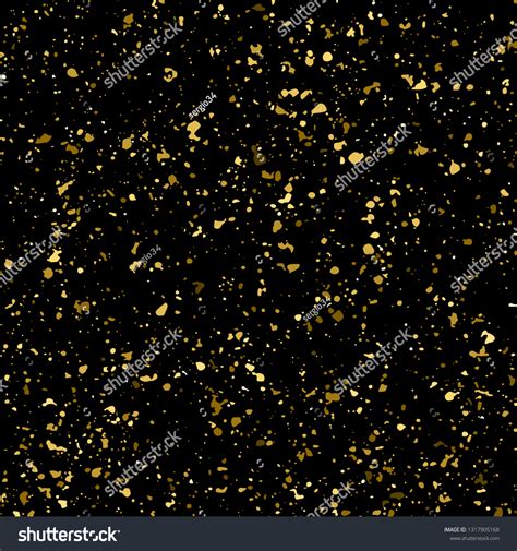 Gold Glitter Texture Isolated On Black Stock Vector (Royalty Free) 1317905168 | Shutterstock