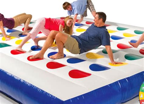 There's Now a Giant Inflatable Twister Game That's Perfect For Your ...