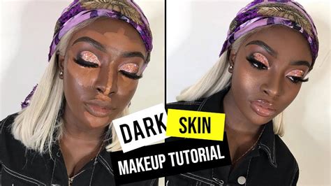 Step By Makeup Tutorial For Dark Skin | Saubhaya Makeup