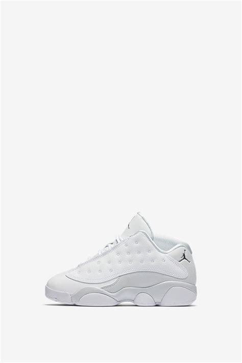 Air Jordan 13 Retro Low 'Pure Platinum & White' Release Date. Nike⁠+ SNKRS