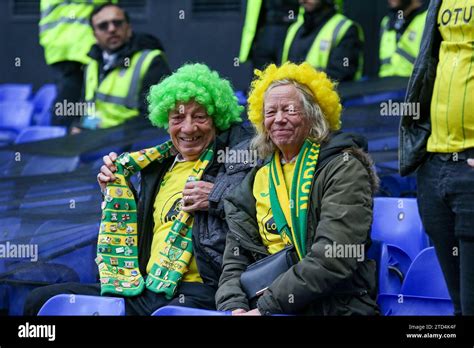 Norwich fans during the Ipswich Town FC v Norwich City FC sky bet EFL ...