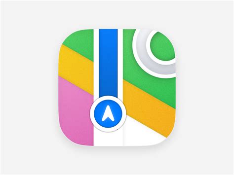 Apple Maps Icon Redesign by Abhishek on Dribbble