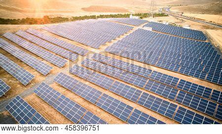 Aerial View Solar Image & Photo (Free Trial) | Bigstock