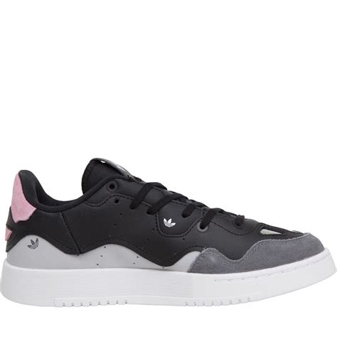 Buy adidas Originals Womens Supercourt XX Trainers Core Black/Footwear White/True Pink