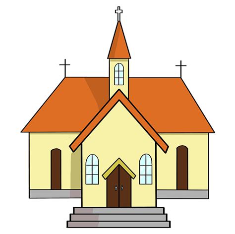 The Best 29 Simbahan Church Drawing Easy With Color - factgrowpic