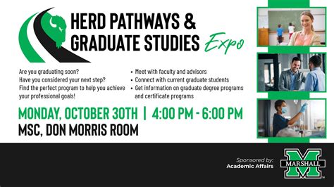 Marshall University to welcome prospective graduate students at expo - Marshall University News