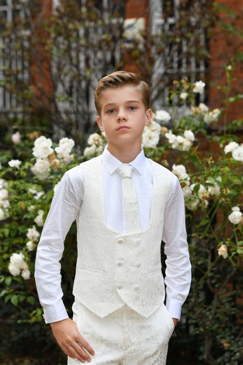 Ivory Tie For Boys
