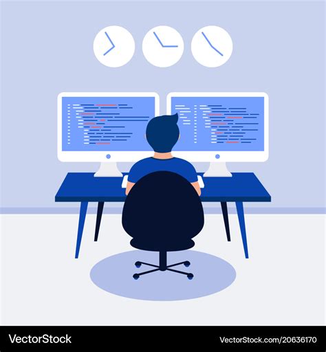 Programming design concept Royalty Free Vector Image