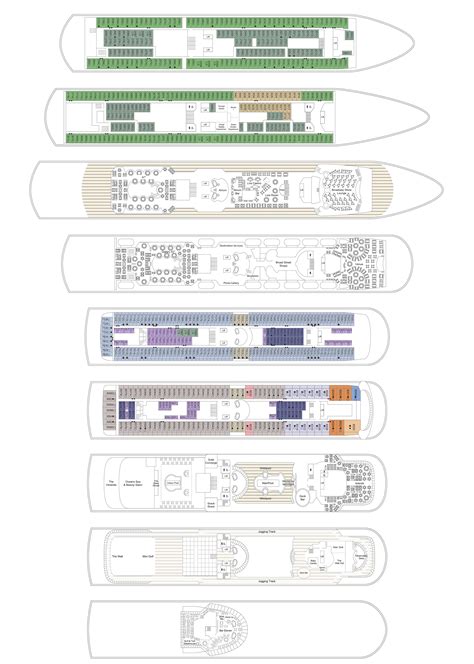 Marella Discovery 2 Deck Plans | CruiseInd