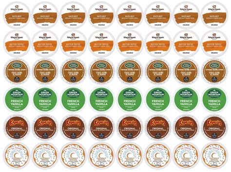 Non Coffee K Cup Variety Pack / Flavored Coffee Variety Pack Fully Compatible With All Keurig ...