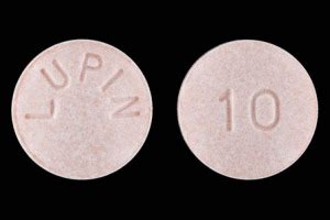 LUPIN 10 Pill Pink Round 8mm - Pill Identifier