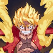 Download Gear 5 (One Piece) Monkey D. Luffy Anime One Piece PFP by recmg