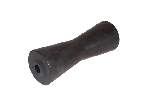 Keel roller 200 mm black, curved type