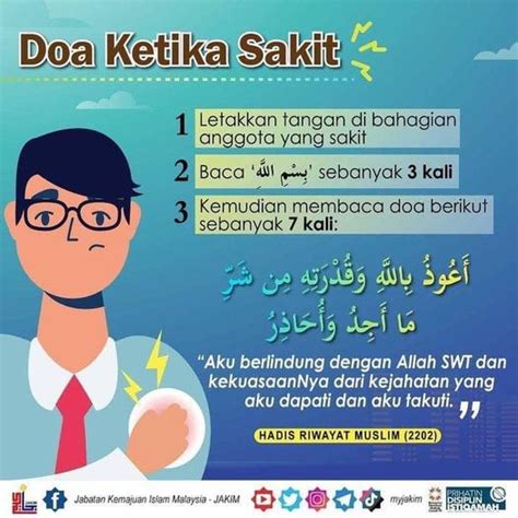 Ucapan Doa Untuk Orang Sakit & Ketika Menziarah