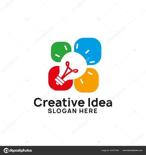 Descargar - Plantilla Diseño Logotipo Idea Creativa Diseños Símbolo Icono Vector Bulbo ...