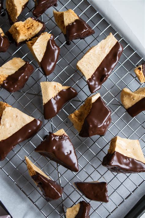 Chocolate Dipped Honeycomb Recipe - My Kitchen Love