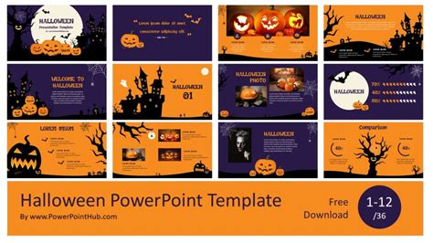 Halloween PowerPoint Template - Powerpoint Hub