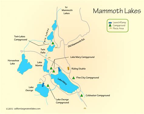 map of Mammoth Lakes, CA #outdoormonolakecaliforniacamping | Mammoth ...