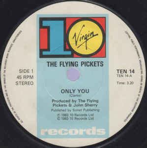 The Flying Pickets - Only You (1983, Damont Pressing, Vinyl) | Discogs