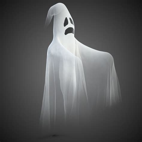 halloween ghost 1 3d max