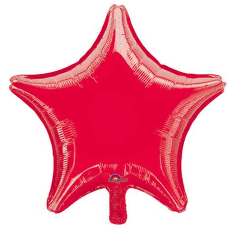 Red Star Foil Balloon | Party Value