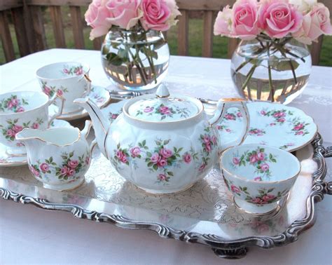 Aynsley Vintage Teapot Tea Cup Tea Set English China Grotto