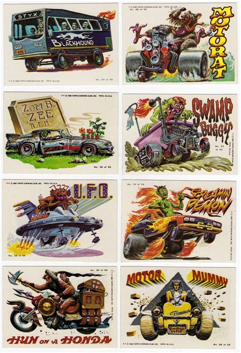 17 Best images about Hot Rod Art on Pinterest | Mopar, Trading cards ...