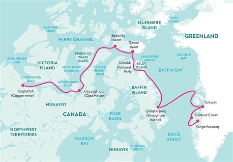 Into the Northwest Passage Map | Franklin expedition, North west, Small ship