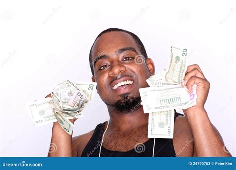 Rapper With Cash Stock Photos - Image: 24790703