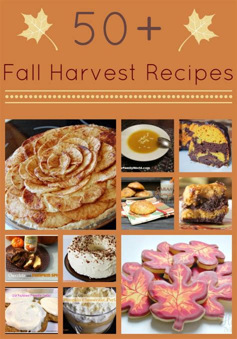 50+ Fall Harvest Recipes from Apples to Zucchini - Pretty Opinionated