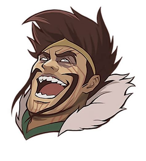 Draven Sticker - Emoji League Of Legends Discord transparent png image ...