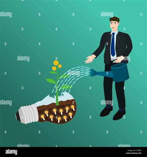 Watering Stock Vector Images - Alamy
